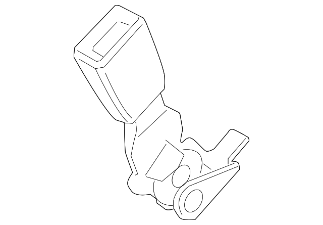 72-11-7-329-929 BUCKLE, RIGHT