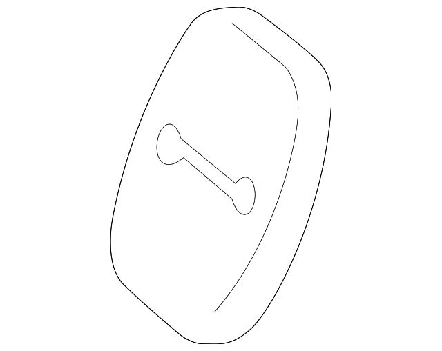 69415-60020 Деталь STRIKER COVER, LEFT