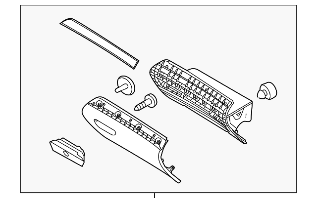 EB5Z-78060T10-BC Деталь GLOVE BOX ASSY
