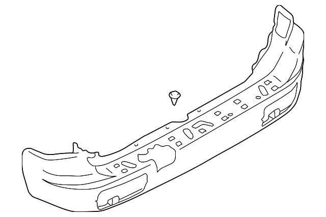 MR325889 Деталь BUMPER COVER
