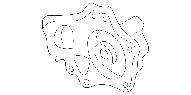 21013-F4405 Деталь REAR COVER