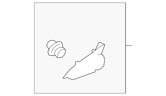 67491-02410 CORNER COVER, RIGHT