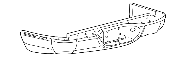 4L5Z-17K835-AAA Деталь BUMPER COVER