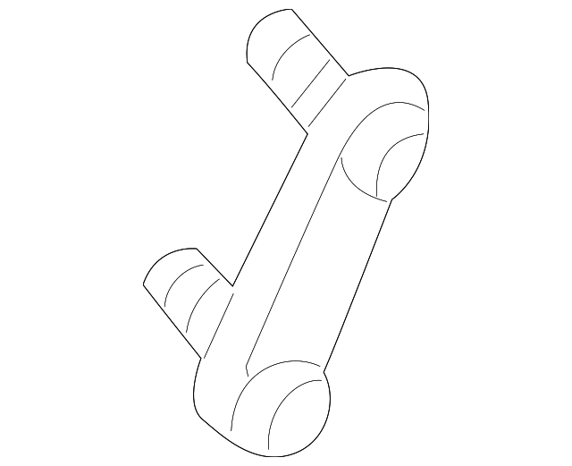 1L5Z-17C979-AA Деталь IMPACT BAR STUD PLATE