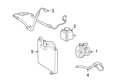 CLS63 AMG PUMP & HOSES