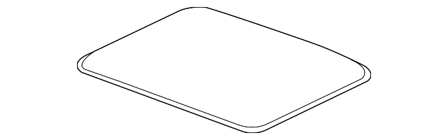 15227812 Деталь SUNROOF GLASS
