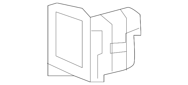 60936-T5R-A00ZZ BULKHEAD, L. FR. SIDE FRAME