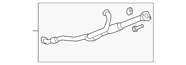 15118659 Деталь INTERMED PIPE