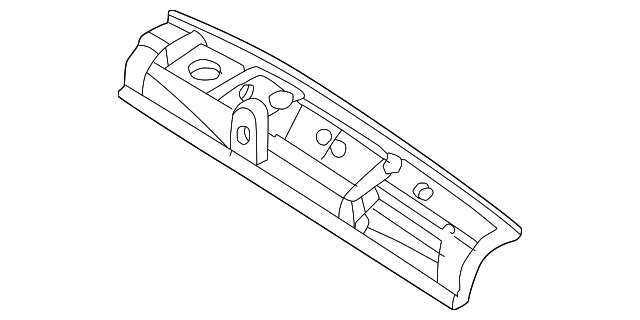 5017774AB Деталь PANEL BELOW GATE
