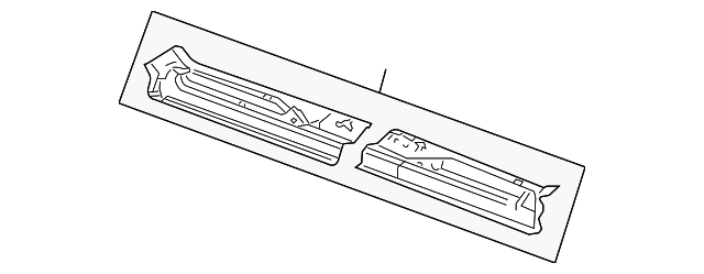 55362248AA Деталь LIFT GATE PANEL, RIGHT