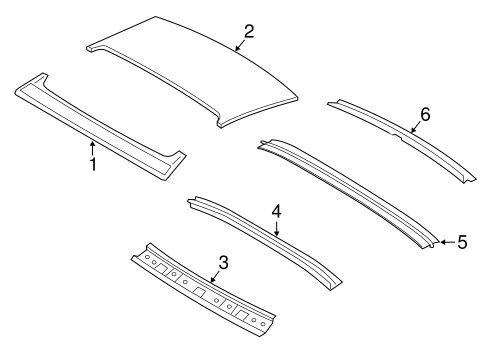 640i Gran Coupe ROOF & COMPONENTS 2