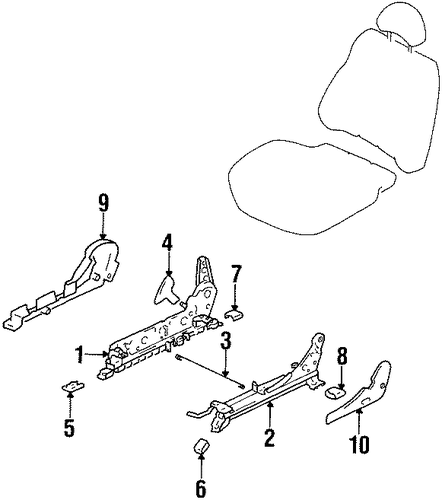 Tiburon TRACKS & COMPONENTS