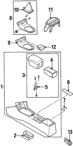 Sephia CENTER CONSOLE