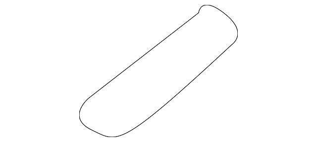GD7A509H1 Деталь ROOF MOLDING PROTECTOR, RIGHT