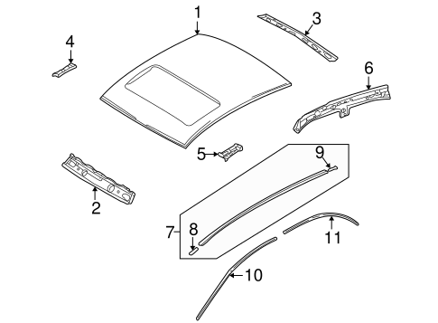 626 EXTERIOR TRIM - ROOF