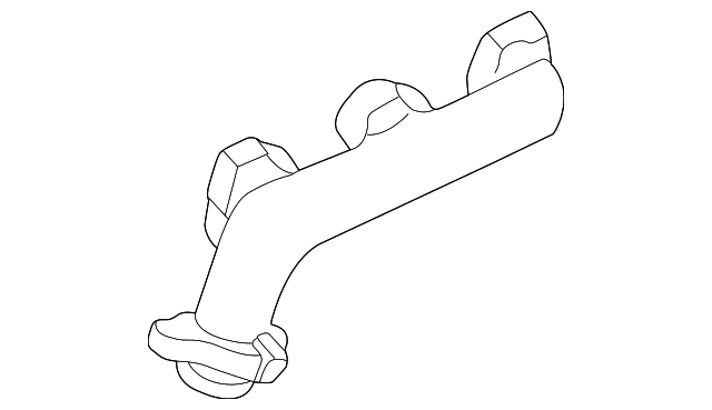 ZZMG13451 Деталь MANIFOLD, RIGHT