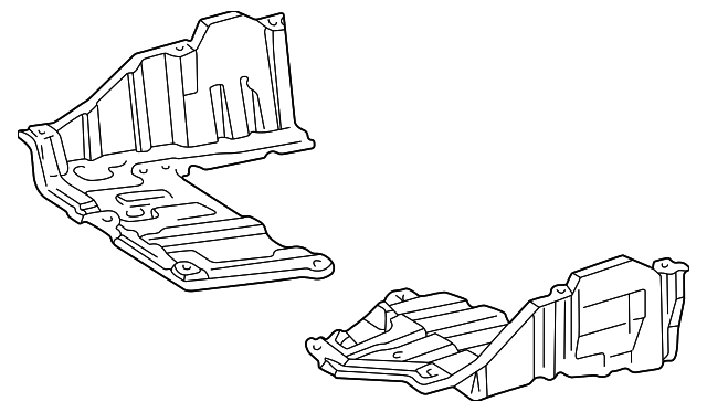 51441-12140 Деталь UNDER COVER, RIGHT