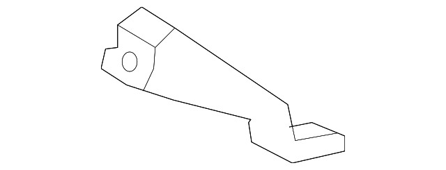 58995-04010 Деталь CONSOLE MOUNT BRACKET, LEFT
