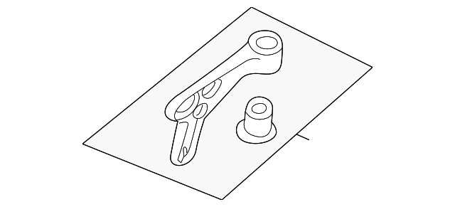 1F70-27-082 Деталь DIFRNTAL CARRIER BRACKET