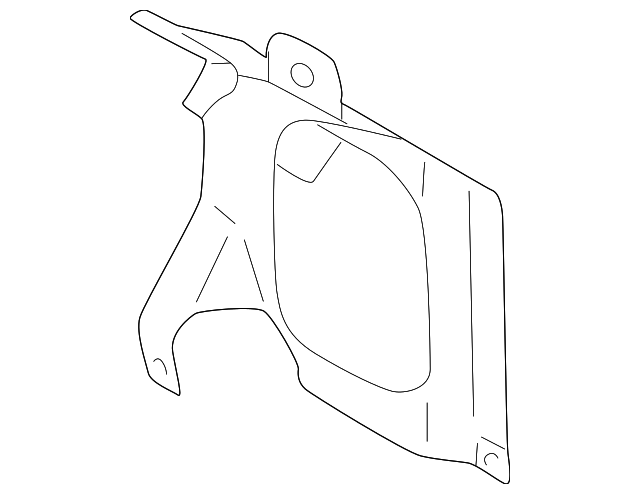 84927FC000 Деталь FOG LAMP ASSY MOUNT BRACKET, RIGHT