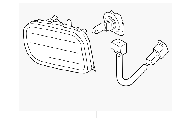 84501FC082 Деталь FOG LAMP ASSY, RIGHT