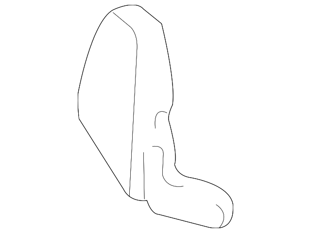 12386234 Деталь LATCH COVER, RIGHT