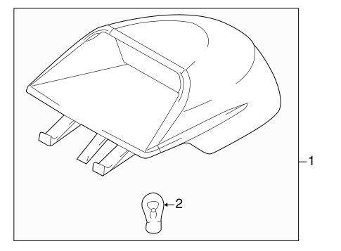 Elantra HIGH MOUNTED STOP LAMP 2