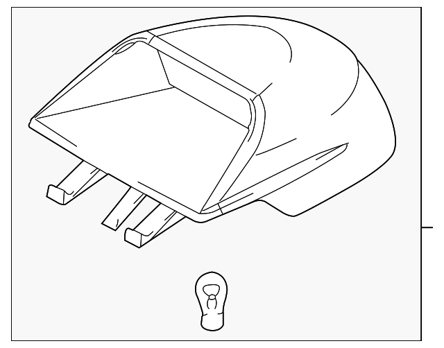 92750-2D200 Деталь HIGH MOUNT LAMP