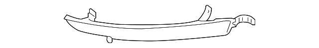 86566-4U000 Деталь SIDE MOLDING, RIGHT