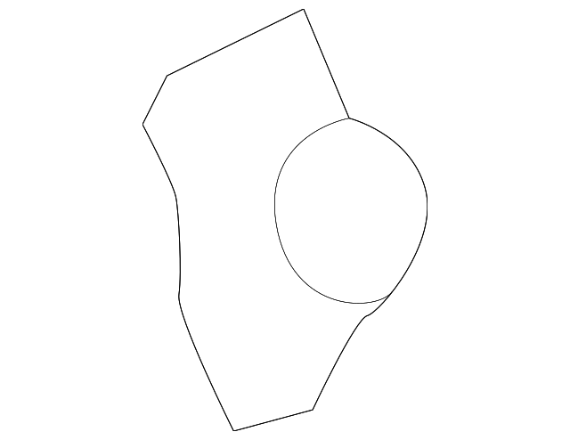 4673358AF Деталь LOCK ROD CLIP, LEFT