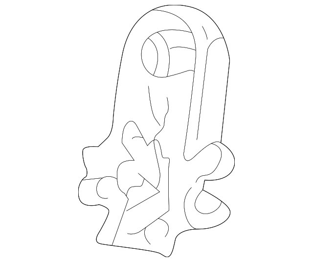 4878828AF Деталь LATCH ASSY, RIGHT