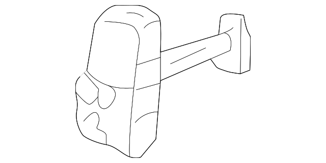 4878318AC Деталь DOOR CHECK, RIGHT