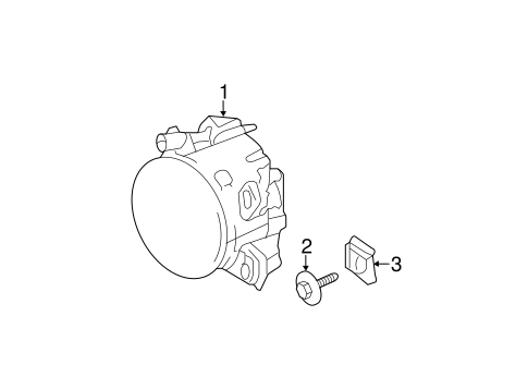 E350 DAYTIME RUNNING LAMP COMPONENTS