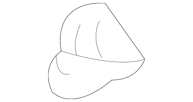 5FS40RK5AB Деталь SUNVISOR SUPPORT, LEFT