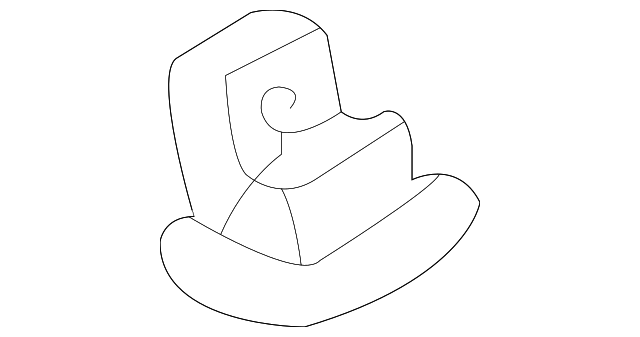 5FS52RK5AB Деталь COAT HOOK, RIGHT