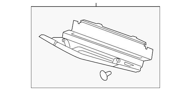 23229832 Деталь UPPER BAFFLE