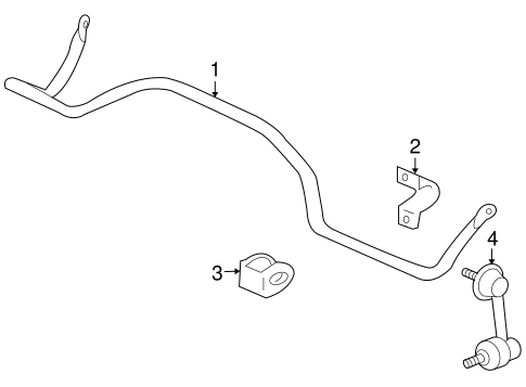 Outlander STABILIZER BAR & COMPONENTS 2