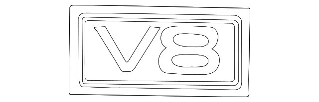 7A2Z-16720-A Деталь NAMEPLATE