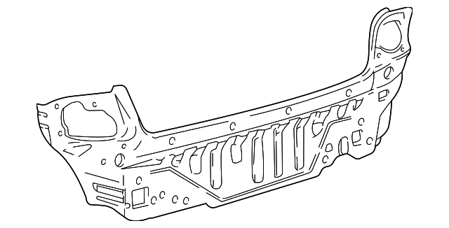 69100-25350 Деталь PANEL BELOW LID