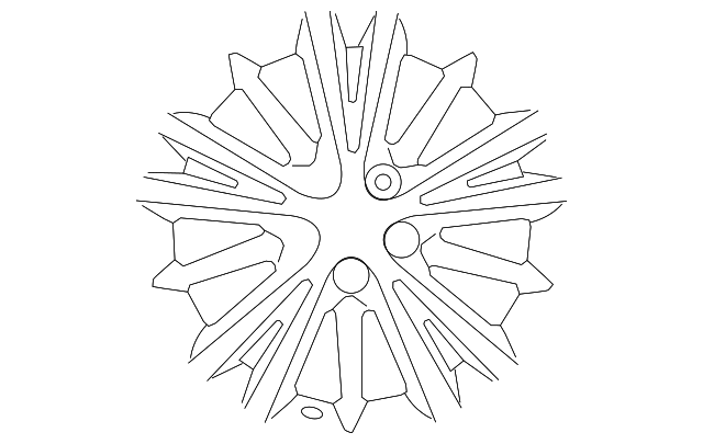 42611-02F70 Деталь WHEEL, ALLOY