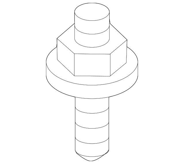 62492-2E000 Деталь REAR BRACKET BOLT