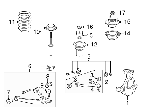 Escalade SUSPENSION COMPONENTS 3