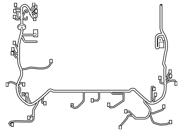 82111-0C413 Деталь ENGINE HARNESS