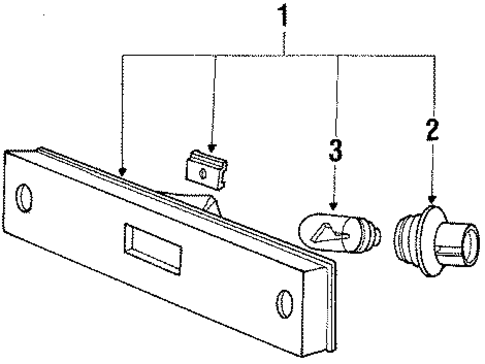 Galant SIDE MARKER LAMPS