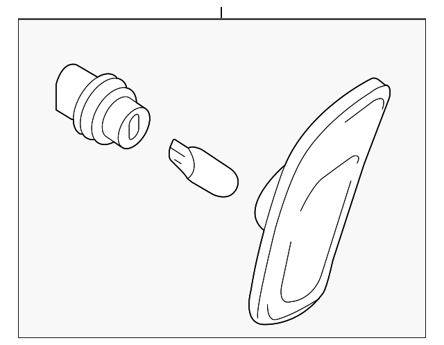 NE55-51-5E0A Деталь MARKER LAMP ASSY, RIGHT