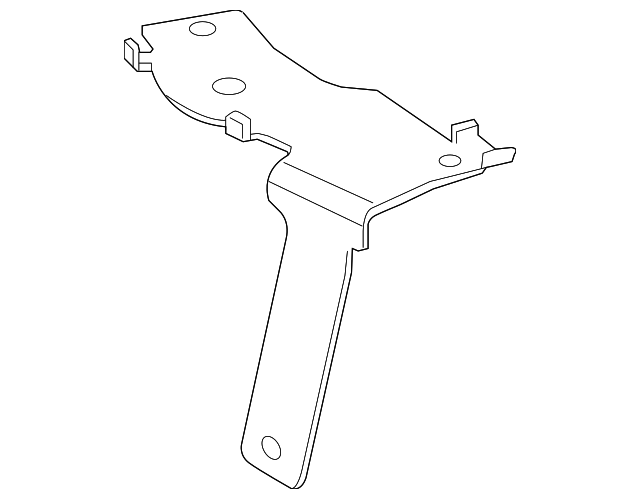 3AA-951-182 Деталь HIGH NOTE HORN MOUNT BRACKET