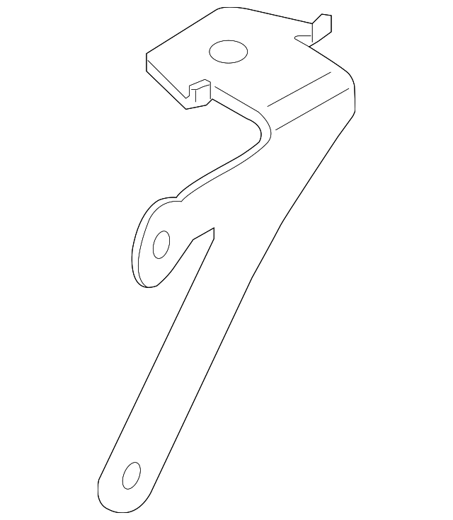 3AA-951-182-A Деталь LOW NOTE HORN MOUNT BRACKET