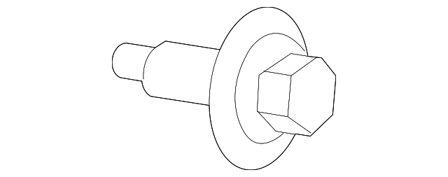 90080-15077 BUMPER COVER SCREW