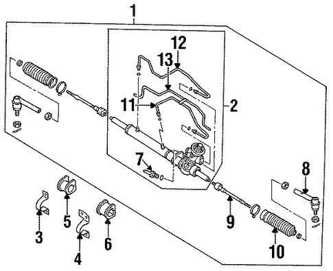 Quest STEERING GEAR & LINKAGE 2