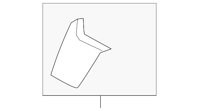81393-SZA-A01ZD Деталь COVER, R. FR. MIDDLE SEAT FOOT(OUTER) *Y